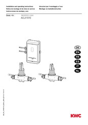 KWC 3600001164 Notice De Montage Et De Mise En Service
