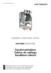 MW TOOLS CAT1200 Mode D'emploi