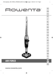 Rowenta AIR FORCE RH8469 Manuel D'utilisation