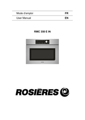 ROSIERES RMC 350 E IN Mode D'emploi