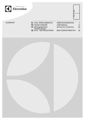 Electrolux EJ2300AOW Notice D'utilisation