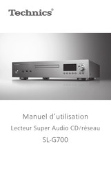 Technics SL-G700E-S Manuel D'utilisation