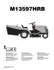 Husqvarna M13597HRB Manuel D'instructions