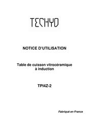 TECHYO TPI4Z-2 Notice D'utilisation