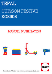 TEFAL KO8508 Manuel D'utilisation