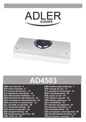 Adler europe AD4503 Mode D'emploi