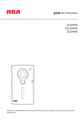 RCA EZC209HD Guide De L'utilisateur