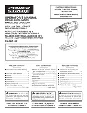 Power Stroke PSL0DD182 Manuel D'utilisation