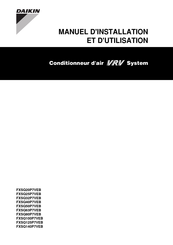 Daikin FXSQ140P7VEB Manuel D'installation Et D'utilisation