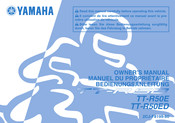 Yamaha TTR 50 Manuel Du Propriétaire