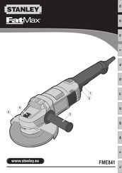 Stanley FatMax FME841 Mode D'emploi