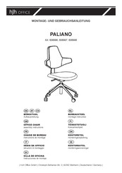 hjh OFFICE PALIANO 608997 Instructions De Montage