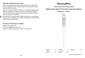 ThermoPro Cook Like A Pro Every Time! TP-01S Manuel D'instructions