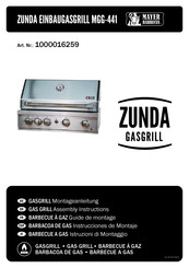 Mayer Barbecue MGG-441 Guide De Montage