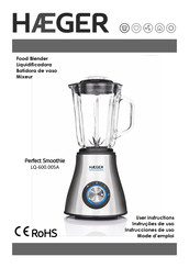 HAEGER Perfect Smoothie LQ-600.005A Mode D'emploi