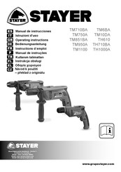 stayer TM10DA Instructions D'emploi