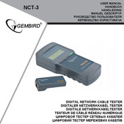 Gembird NCT-3 Manuel D'instructions