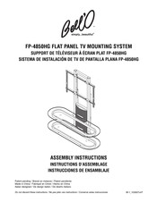 Bell'O FP-4850HG Instructions D'assemblage