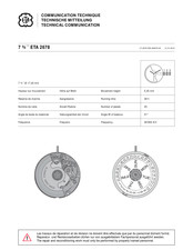 eta 2678 Mode D'emploi