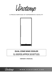 Vinotemp EL-300GFEB Manuel Du Propriétaire