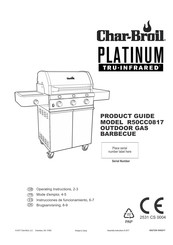 Char-Broil PLATINUM TRU-INFRARED R50CC0817 Mode D'emploi