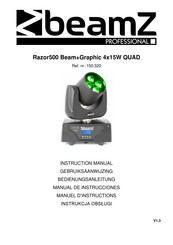 Beamz professional 150.320 Manuel D'instructions