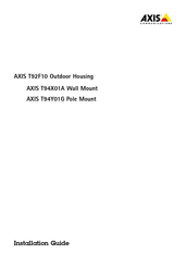 Axis T92F10 Serie Guide D'installation