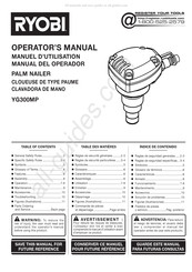 Ryobi YG300MP Manuel D'utilisation