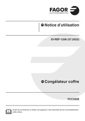 Fagor FCC300E Notice D'utilisation