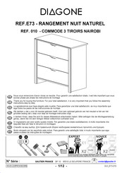 Diagone 010 Mode D'emploi
