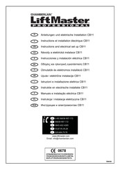 Chamberlain LiftMaster Professional CB11 Instructions D'installation