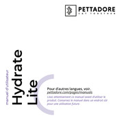 PETTADORE Hydrate Lite Manuel De L'utilisateur