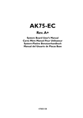 DFI AK75-EC Manuel De L'utilisateur