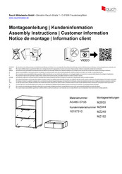 Rauch AG483.07G5 Notice De Montage