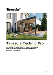 Tarasola Technic Pro Notice D'utilisation Et D'exploitation