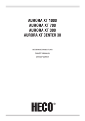 Heco AURORA XT 300 Mode D'emploi