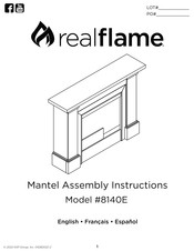 RealFlame 8140E Instructions De Montage