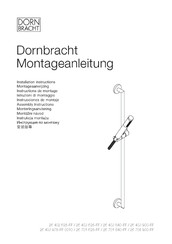 Dornbracht 26 701 625-FF Instructions De Montage