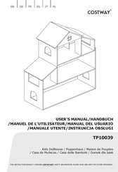 Costway TP10039 Manuel De L'utilisateur