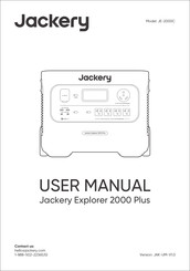 Jackery Explorer 2000 Plus Mode D'emploi