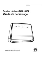 Huawei B890 4G LTE Guide De Démarrage