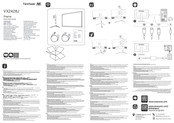 ViewSonic VX2428J Guide De Démarrage Rapide