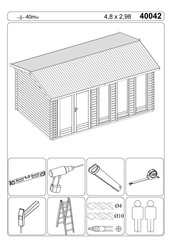 Finn Art Blockhaus 40042 Instructions De Montage