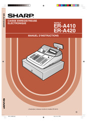 Sharp ER-A410 Manuel D'instructions