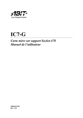 Abit IC7-G Manuel De L'utilisateur