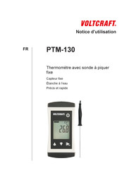 VOLTCRAFT PTM-130 Notice D'utilisation