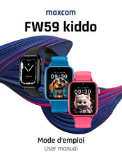 Maxcom FW59 kiddo Mode D'emploi