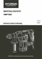 Hyundai power products HMP1560 Instructions D'origine