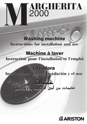 Ariston MARGHERITA 2000 Instructions Pour L'installation Et L'emploi