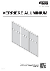 voletshop VERRIERE ALUMINIUM Instructions De Montage